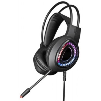 Изображение Наушники Varr Gaming VH8010 Headset Hi-Fi Stereo mic USB 7.1 RGB Black (VH8010)