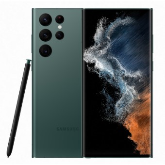 Зображення Смартфон Samsung SM-S908B/256 (Galaxy S22 Ultra 12/256Gb) Green (SM-S908BZGGSEK)