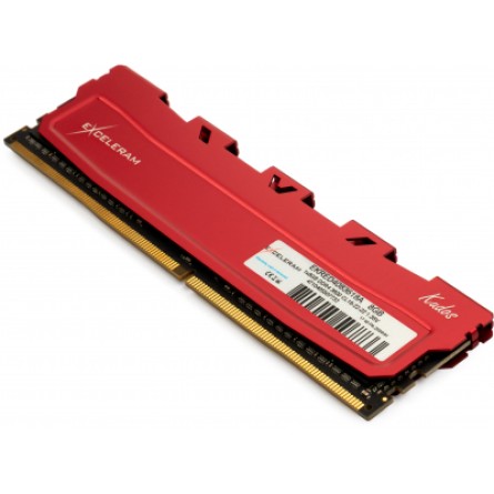 Модуль памяти для компьютера Exceleram DDR4 8GB 3600 MHz Red Kudos  (EKRED4083618A) фото №2