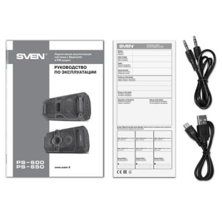 Акустическая система Sven PS-650 Black фото №10