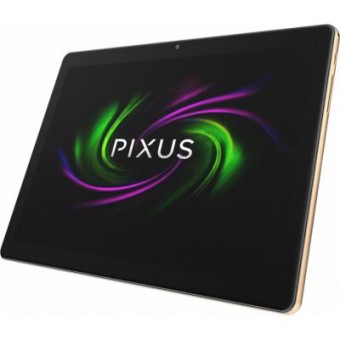 Зображення Планшет Pixus Joker 10.1"FullHD 3/32GB LTE, GPS metal, gold (4897058531312)
