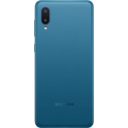 Зображення Смартфон Samsung Galaxy A02 2/32GB Blue (SM-A022GZBBSEK) - зображення 2