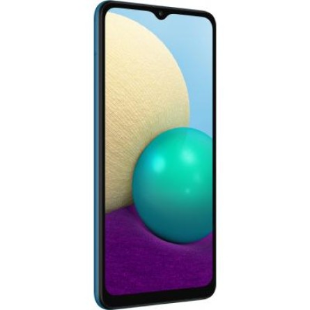Зображення Смартфон Samsung Galaxy A02 2/32GB Blue (SM-A022GZBBSEK) - зображення 5
