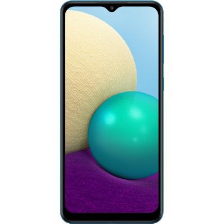 Зображення Смартфон Samsung Galaxy A02 2/32GB Blue (SM-A022GZBBSEK) - зображення 1