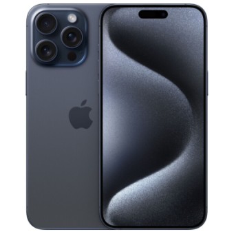 Зображення Смартфон Apple iPhone 15 Pro Max 1TB Blue Titanium (MU7K3)