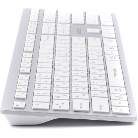 Клавиатура A4Tech FBX50C USB/Bluetooth White (FBX50C White) фото №2