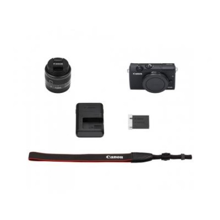 Цифровая фотокамера Canon EOS M200   15-45 IS STM Black (3699C027) фото №11