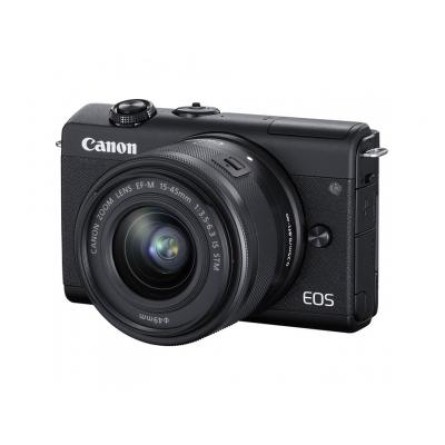 Цифрова фотокамера Canon EOS M200   15-45 IS STM Black (3699C027)