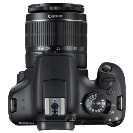 Цифрова фотокамера Canon EOS 2000D 18-55 IS II kit (2728C008) фото №4