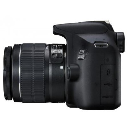 Цифровая фотокамера Canon EOS 2000D 18-55 IS II kit (2728C008) фото №5