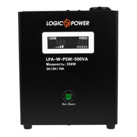 Источник бесперебойного питания LogicPower LPA- W - PSW-500VA, 2A/5А/10А (7145) фото №2