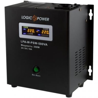Зображення Джерело безперебійного живлення LogicPower LPA- W - PSW-500VA, 2A/5А/10А (7145)