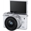 Цифрова фотокамера Canon EOS M200   15-45 IS STM White (3700C032) фото №7