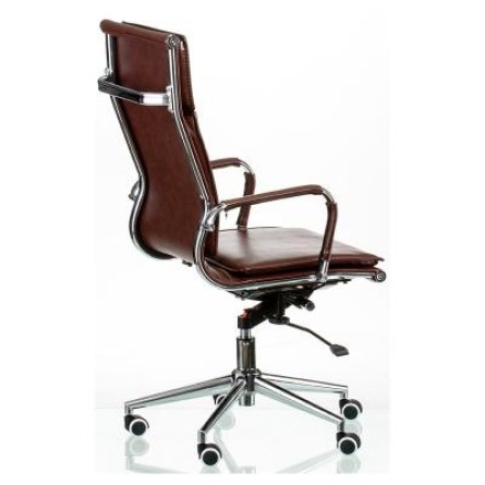 Офісне крісло Special4You Solano 4 artleather brown (000002915) фото №6