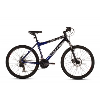 Зображення Велосипеди Corrado Fortun 26" рама-18,5" Al Black/Blue (0311)