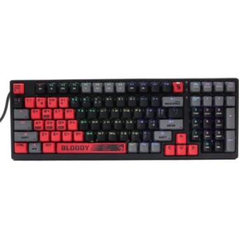 Изображение Клавиатура A4Tech Bloody S98 RGB BLMS Red Switch USB Sports Red (Bloody S98 Sports Red)