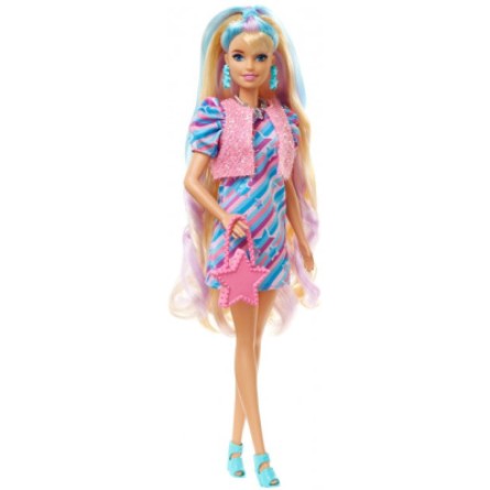 Лялька Barbie Totally Hair Зіркова красуня (HCM88) фото №2