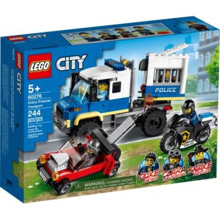 Конструктор Lego Конструктор  City Police Полицейская машина для перевозки заключенных (60276)