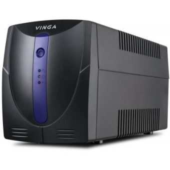 Изображение Источник бесперебойного питания Vinga LED 1500VA plastic case (VPE-1500P)