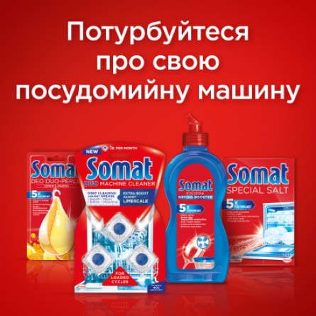 Таблетки для посудомийок Somat Gold 72 шт (9000101321036) фото №11