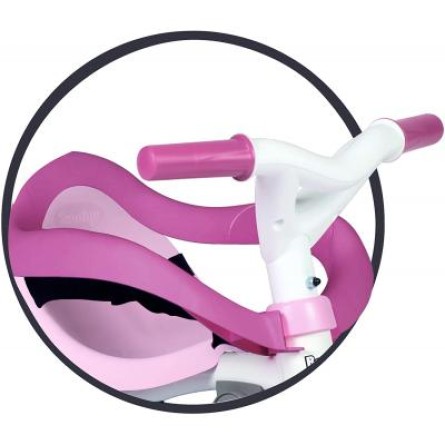 Велосипед дитячий Smoby Be Move Комфорт 3 в 1 розовый (740415) фото №7