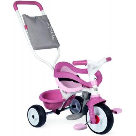 Велосипед дитячий Smoby Be Move Комфорт 3 в 1 розовый (740415)