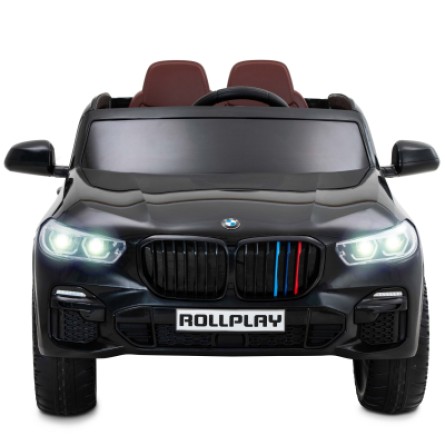 Електромобіль дитячий Rollplay BMW X5M двомісний чорний (7290113213326) фото №2