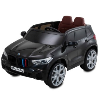 Зображення Електромобіль дитячий Rollplay BMW X5M двомісний чорний (7290113213326)