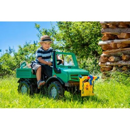 Електромобіль дитячий Rolly Toys Пожежна машина rollyUnimog Forst зелено-желтая (038244) фото №9