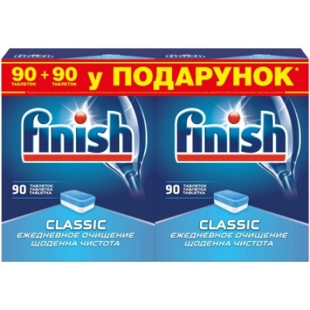 Таблетки для посудомоек Finish Classic 90 90 шт (4820108003118)