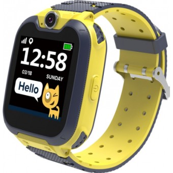 Зображення Smart годинник Canyon CNE-KW31BB Kids smartwatch Tony, Yellow-Grey (CNE-KW31YB)