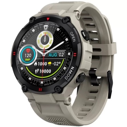 Smart часы Gelius GP-SW008 (G-WATCH) Bluetooth Call (IPX7) Desert Grey (GP-SW008 (G-WATCH) Desert Grey) фото №5