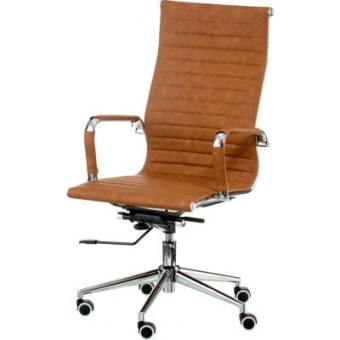 Изображение Офисное кресло Special4You Solano artleather light-brown (000003628)