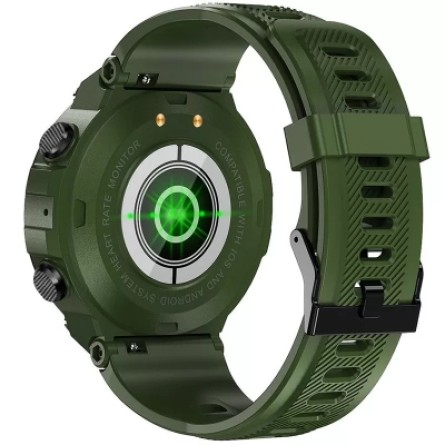 Smart годинник Gelius Pro GP-SW008 (G-WATCH) (IPX7) Navy Green фото №3