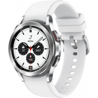 Изображение Smart часы Samsung SM-R880/16 (Galaxy Watch 4 Classic small 42mm) Silver (SM-R880NZSASEK)