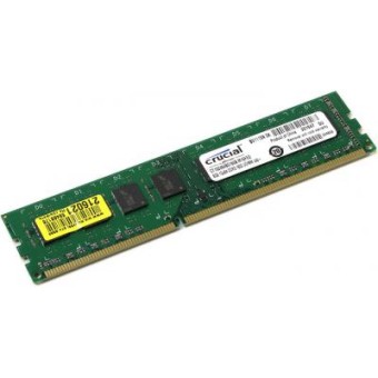 Зображення Модуль пам'яті для комп'ютера MICRON DDR3L 8GB 1600 MHz  (CT102464BD160B)