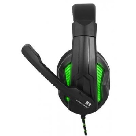 Навушники Gemix N2 LED Black-Green Gaming фото №3