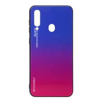 Изображение Чехол для телефона BeCover Gradient Glass для Samsung Galaxy A20s 2019 SM-A207 Blue-Red (704429)