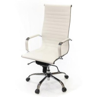 Зображення Офісне крісло АКЛАС Кап CH MB Белое (11036)