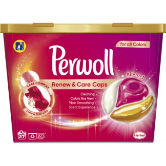 Зображення Капсули для прання Perwoll All-in-1 для цветных вещей 27 шт. (9000101514629)