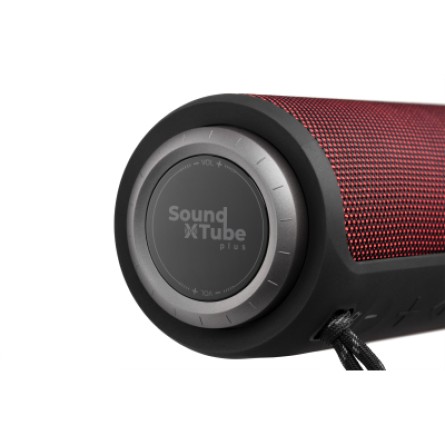 Акустична система 2E SoundXTube Plus TWS MP3 Wireless Waterproof Red (-BSSXTPWRD) фото №6