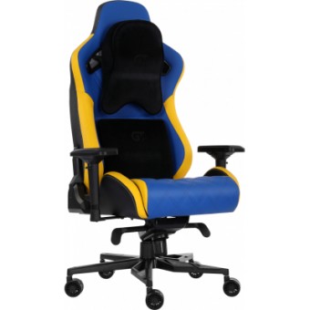 Зображення Геймерське крісло GT Racer X-0724 Blue/Yellow