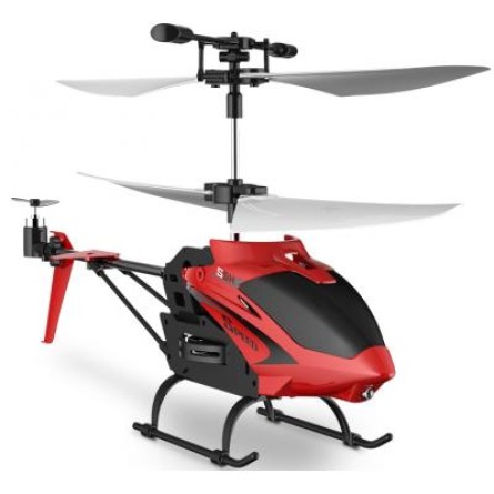 Радиоуправляемая игрушка Syma  Вертолёт 2.4 ГГц 23 см со светом, барометром (S5H_red) фото №2
