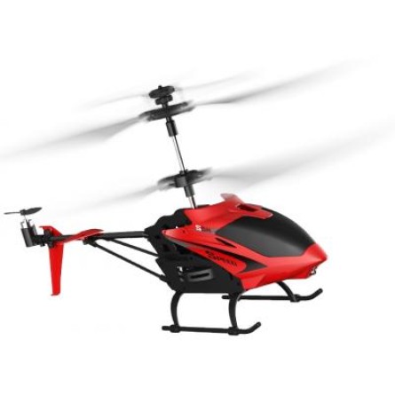 Радіокерована іграшка Syma  Вертолёт 2.4 ГГц 23 см со светом, барометром (S5H_red) фото №3