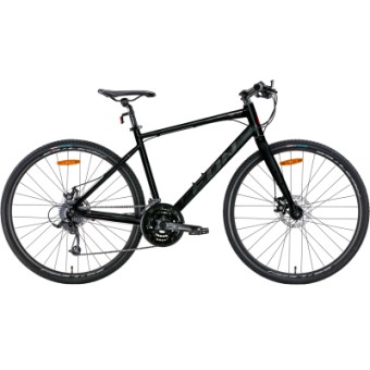 Зображення Велосипеди Leon 28" HD-80 DD рама-21" 2022 Black/Grey (OPS-LN-28-022)