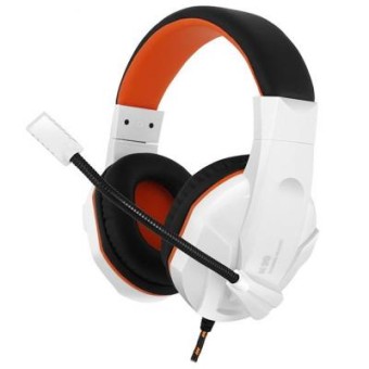 Зображення Навушники Gemix N20 White-Black-Orange Gaming