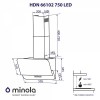 Вытяжки Minola HDN 66102 BL 1000 LED фото №11