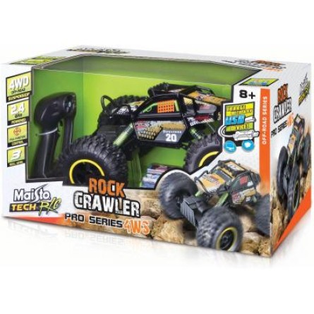 Радиоуправляемая игрушка Maisto Tech Rock Crawler Pro черный (81334 black) фото №3