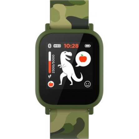 Smart годинник Canyon CNE-KW33GB Kids smartwatch Green camouflage (CNE-KW33GB) фото №2