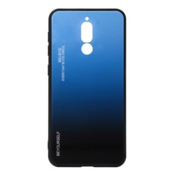 Изображение Чехол для телефона BeCover Gradient Glass для Xiaomi Redmi 8 Blue-Black (704433)